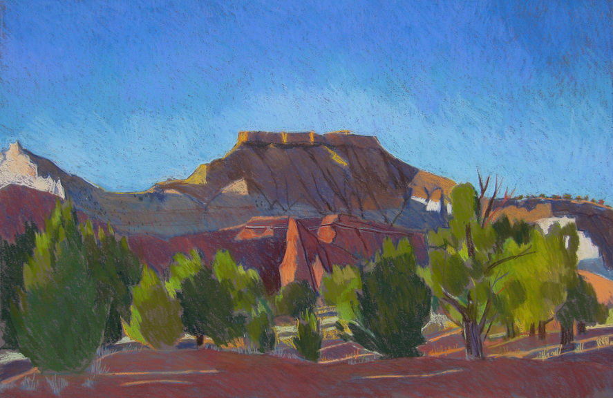 Kodachrome Basin, Utah, Plein air, Scotty Mitchell, pastel